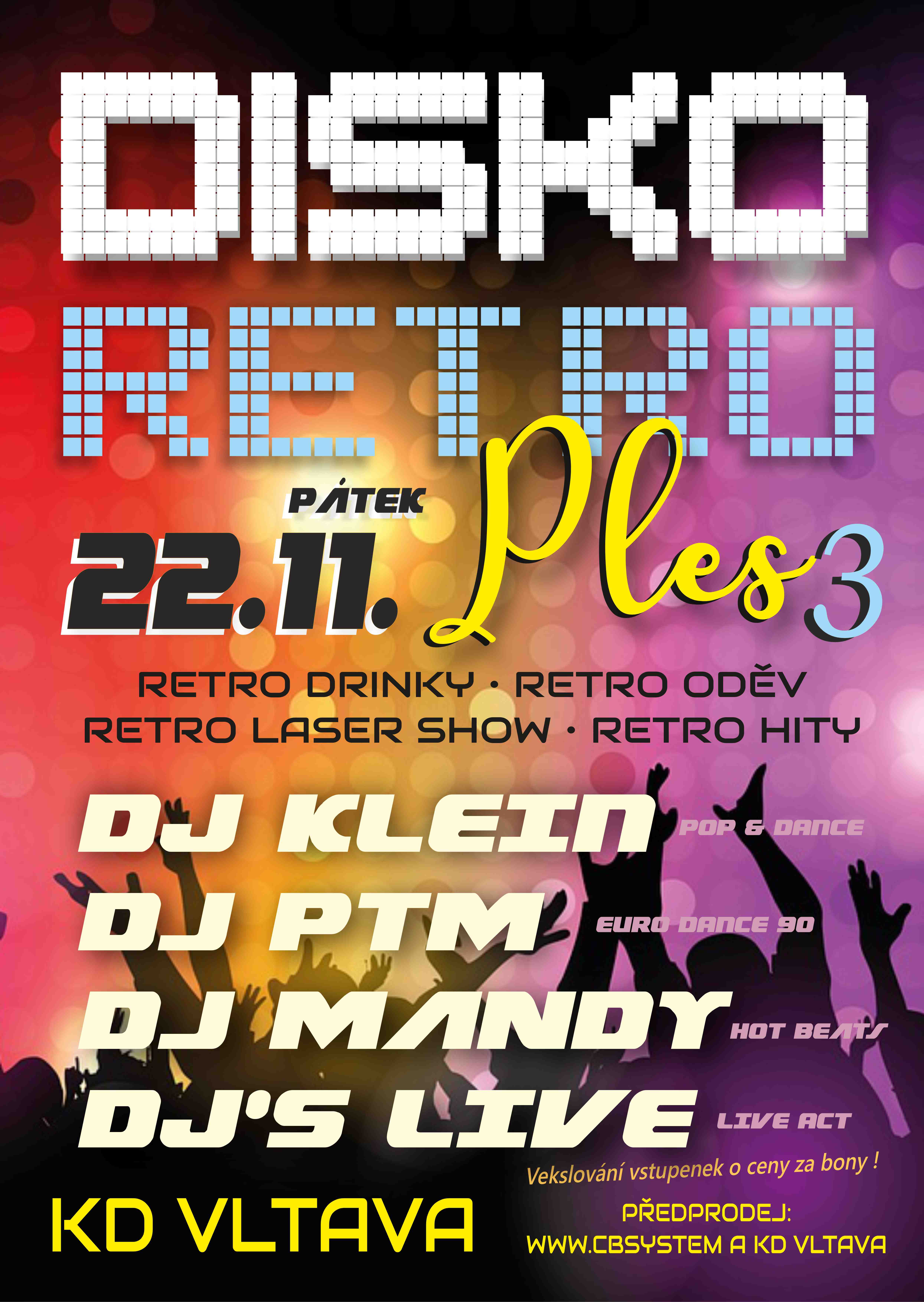 DISKO retro PLES 3